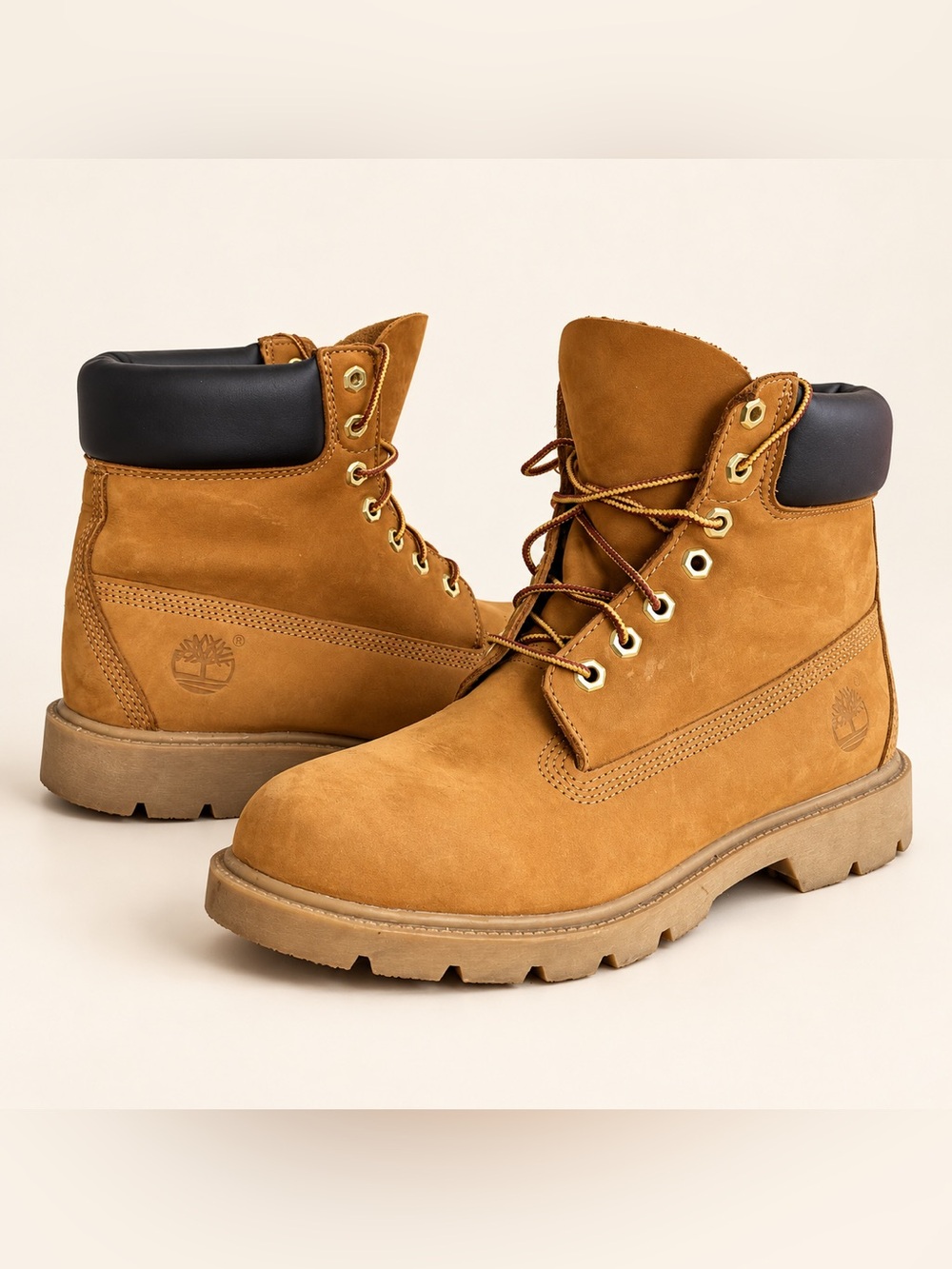 Timberland 18094 6-Inch Waterproof Primaloft Boots Wheat Men’s Size 9